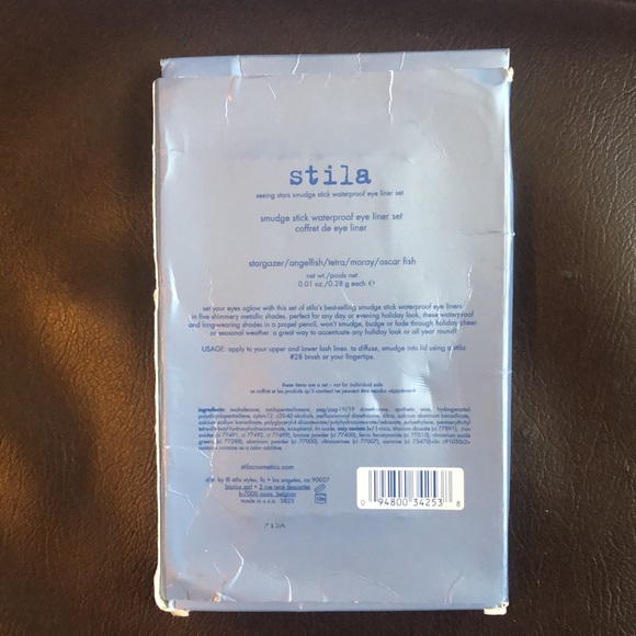 NWT STILA COSMETICS SEEING STARS SMUDGE STICK WATERPROOF EYE LINER SET. - Picture 3 of 6